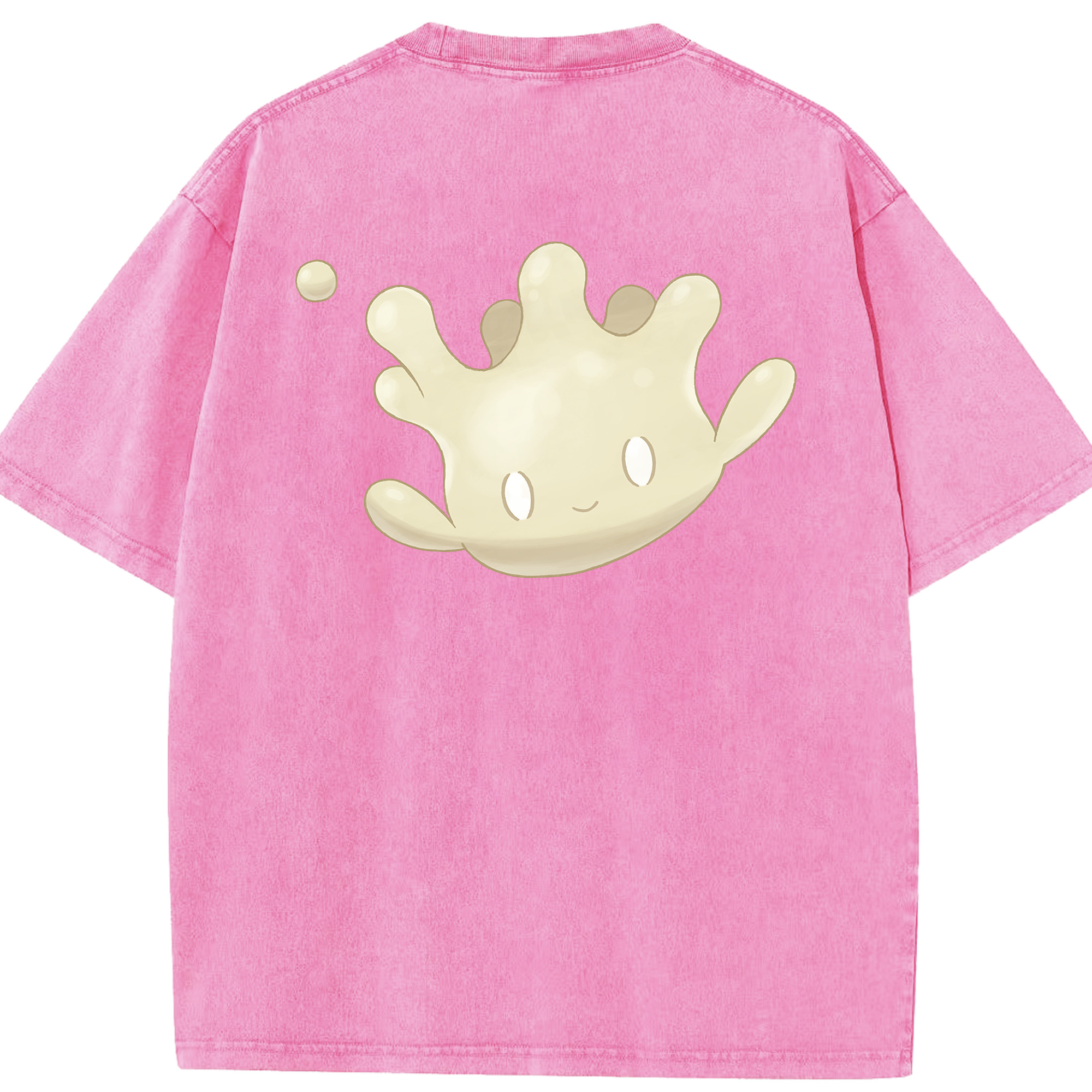 （画像用） ポケットモンスター Pokémon 綿100% ヴィンテージ風 半袖Tシャツ（背面プリント）